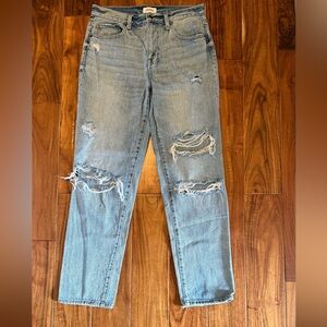 Pistola Light Blue Distressed Women Jeans